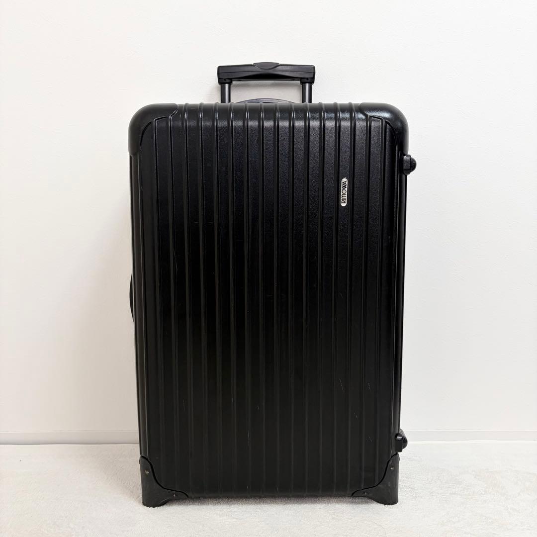 希少】リモワ 旧サルサ 60L 2輪 キャリーケース ブラック - メルカリ