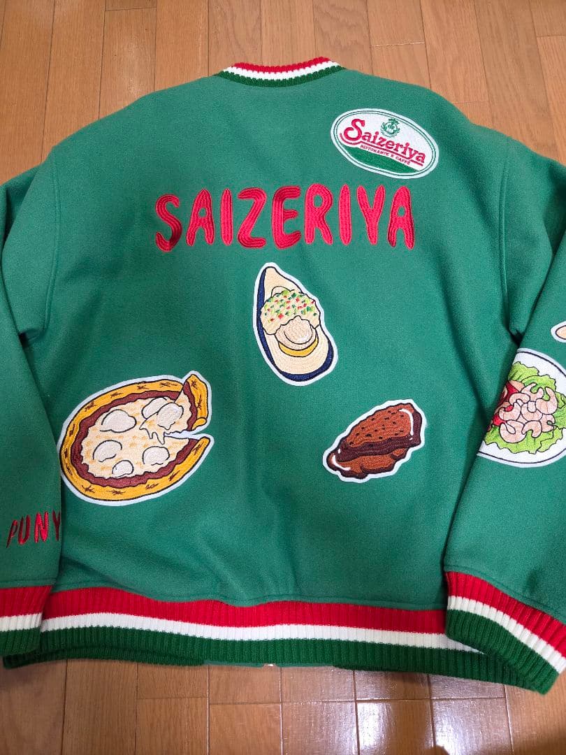 PUNYUS サイゼリヤワッペンブルゾン