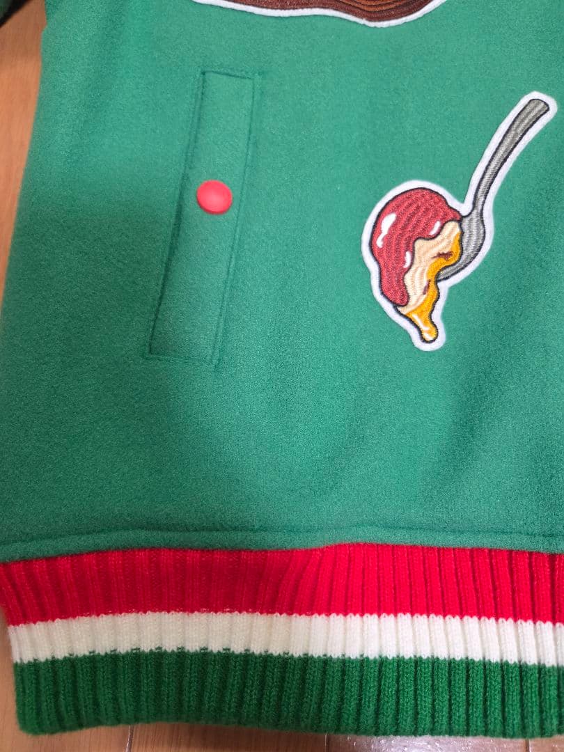 PUNYUS サイゼリヤワッペンブルゾン