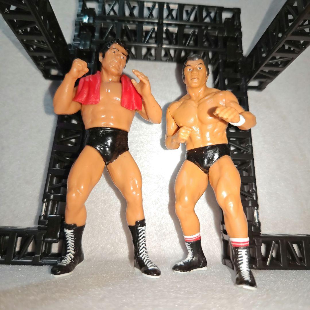 アントニオ猪木&藤波辰爾】フィギュア2体セット