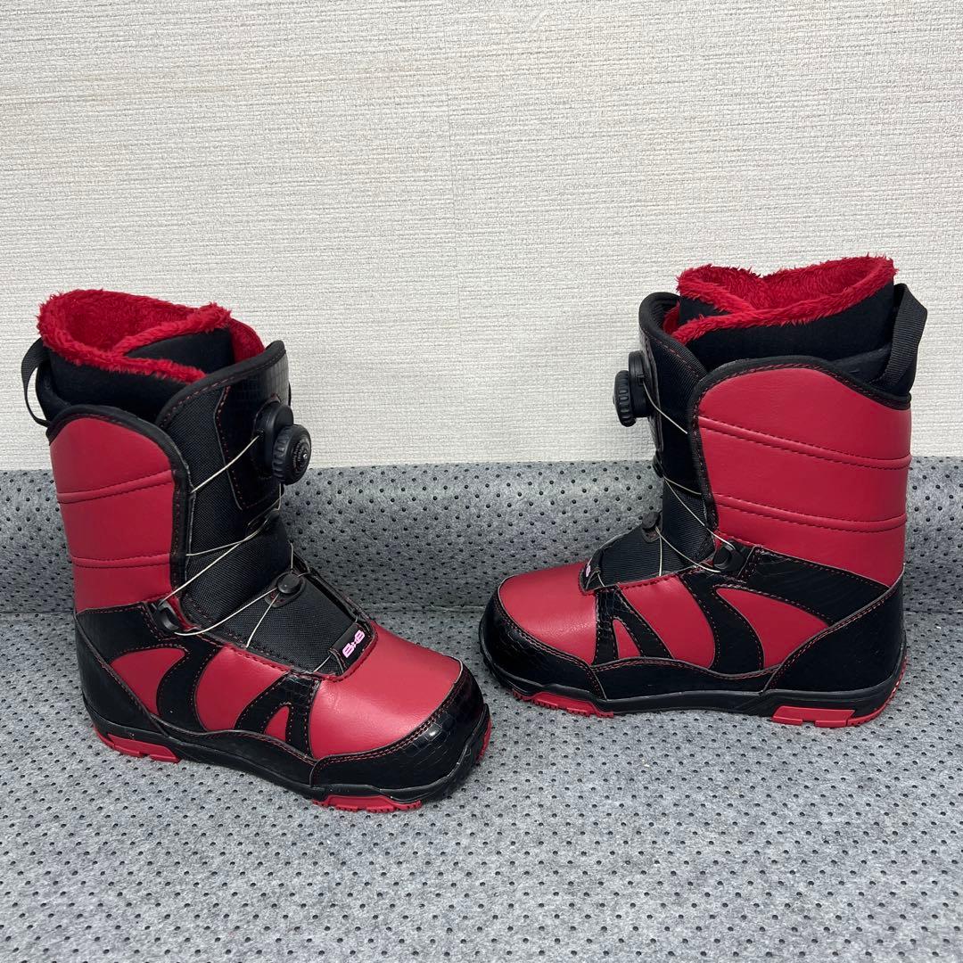 1回使用 美品 24cm BxB レディース ダイヤル スノーボードブーツ