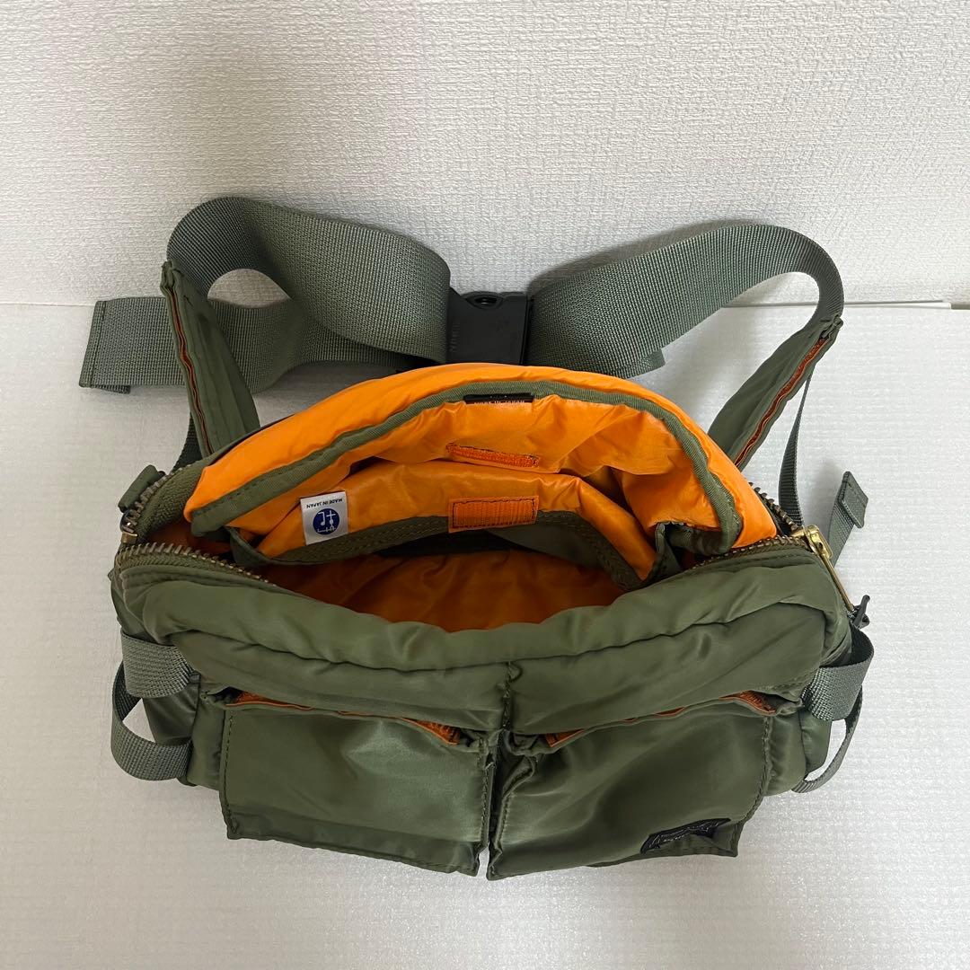PORTER ボディバッグ オリーブ色