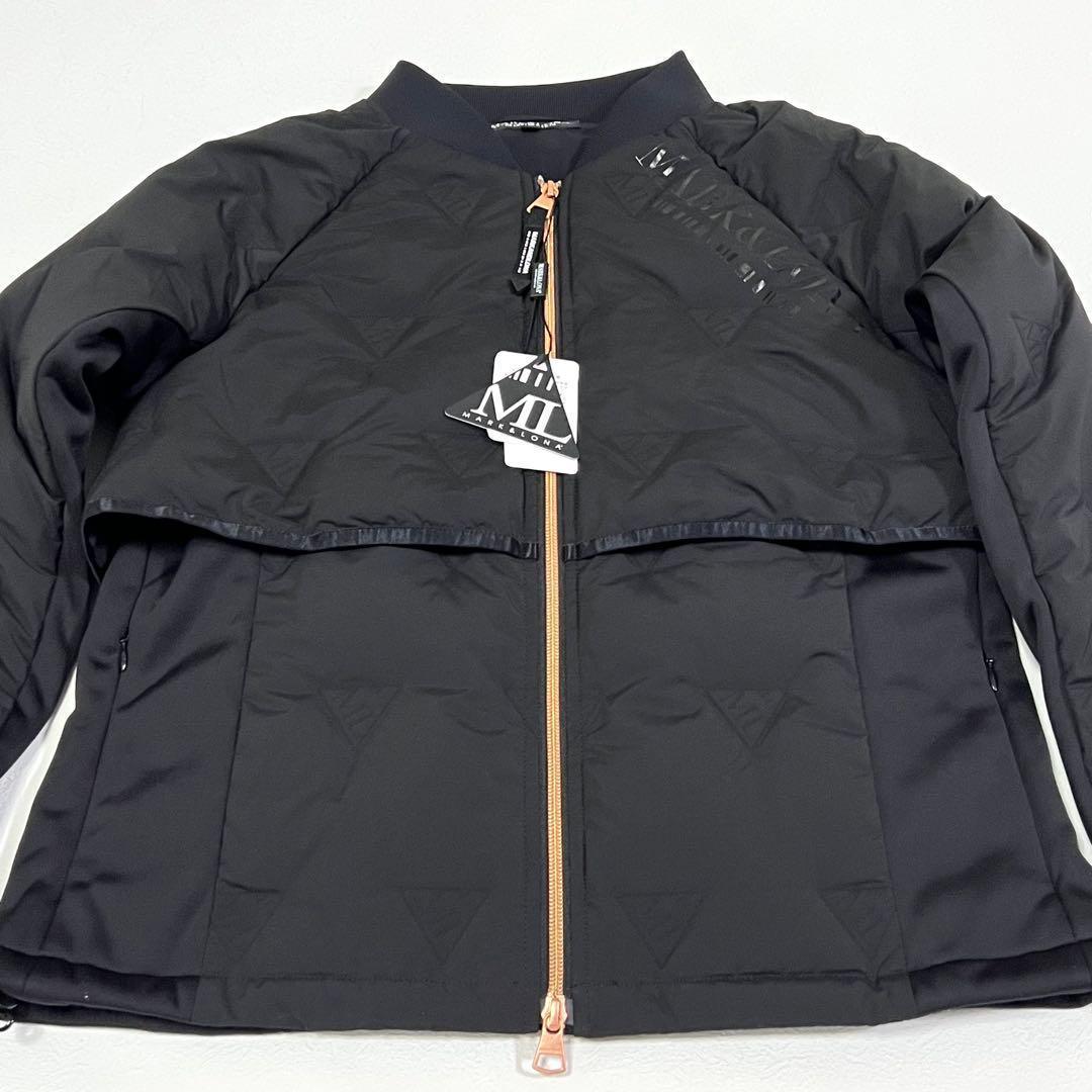 マークアンドロナ タグ付き ダウンジャケット アウター ゴルフ ブラック L