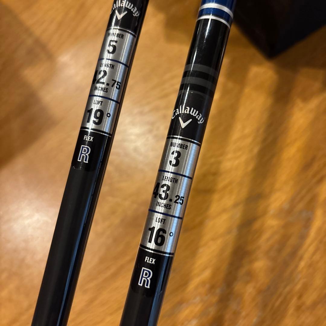 2 本セットキャロウェイ A.I.SMOKE MAX FAST３W R➕5W R