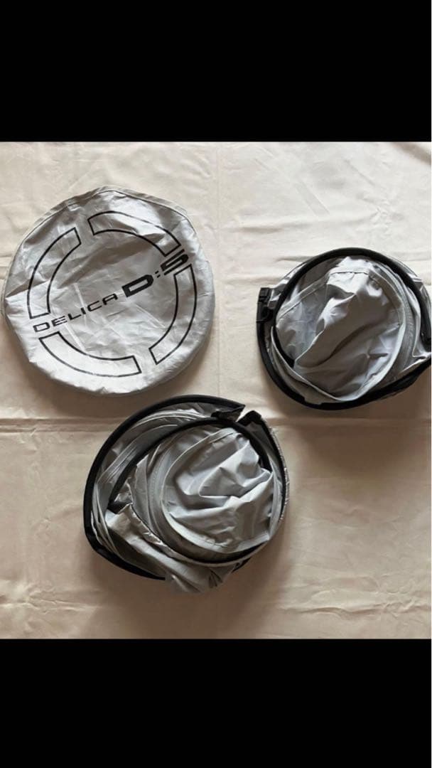 デリカ　D5 純正サンシェード　ワンタッチ