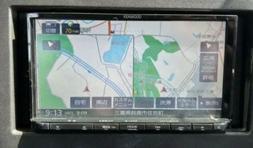 MDV-D307BT KENWOODカーナビ（動作品）