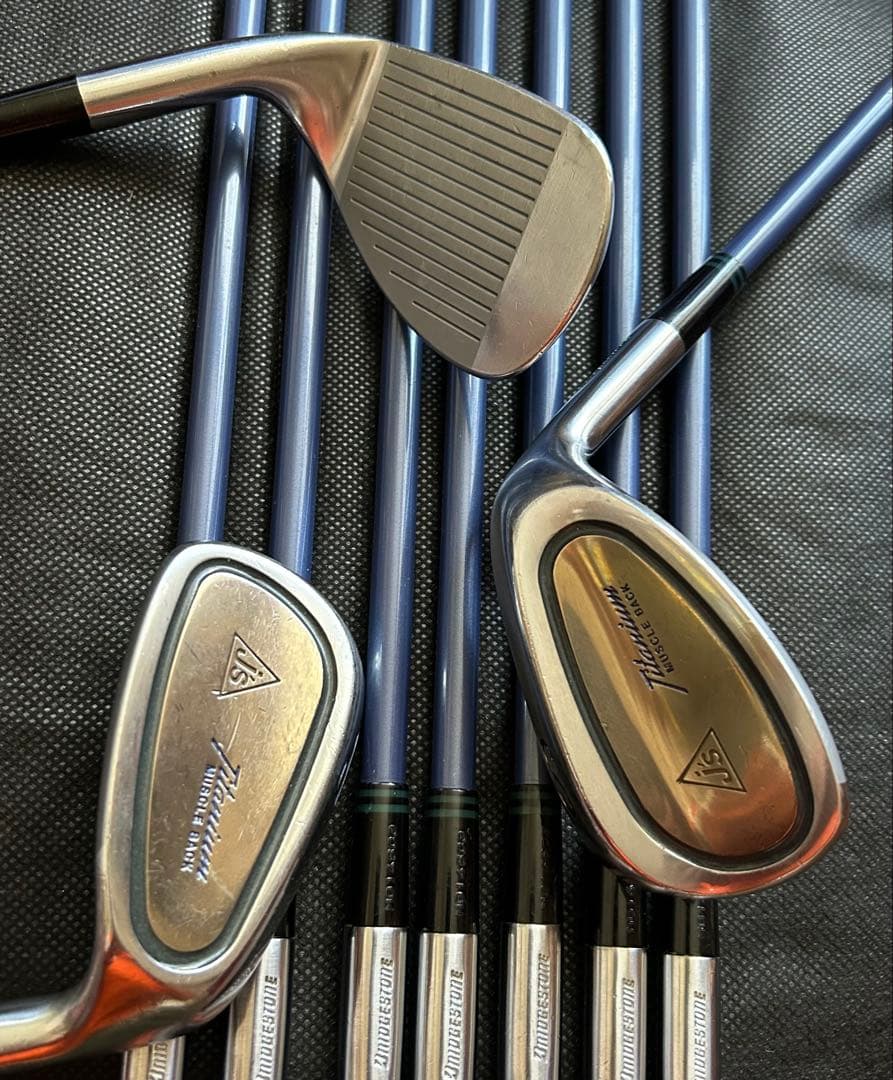 ブリヂストン ジャンボ尾崎J'sチタンマッスル アイアン名器10本セットS