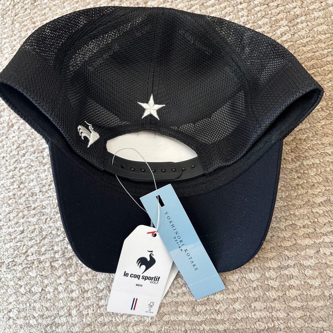 le coq sportif ブラックキャップ LCSロゴ