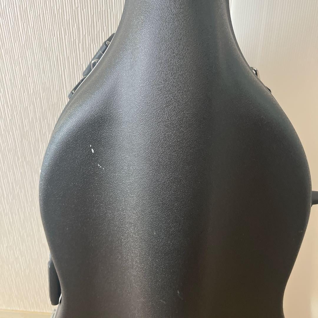 チェロケース キャスター付きハードケース ブラック