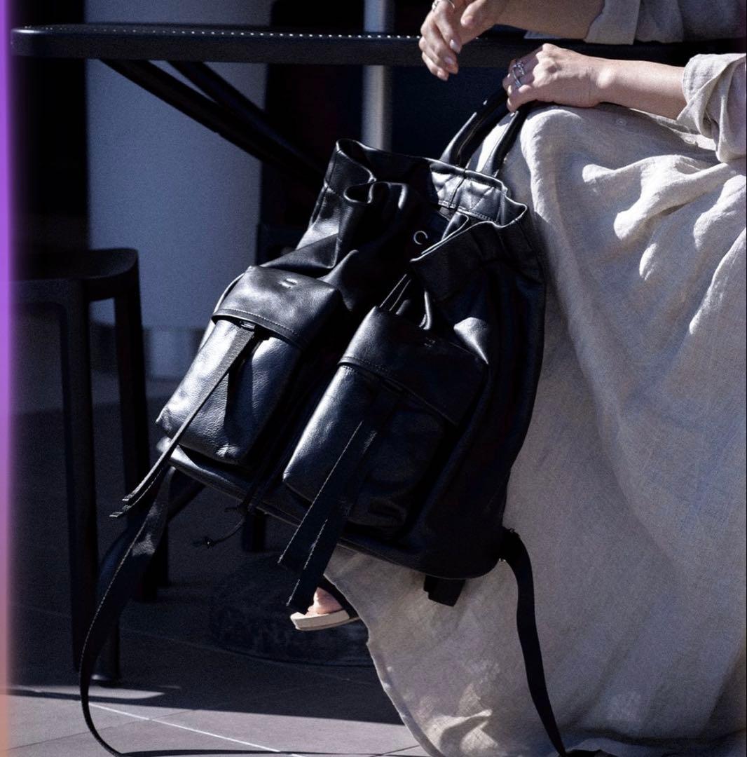 新品未使用　DRAWSTRING BACKPACK インキピット