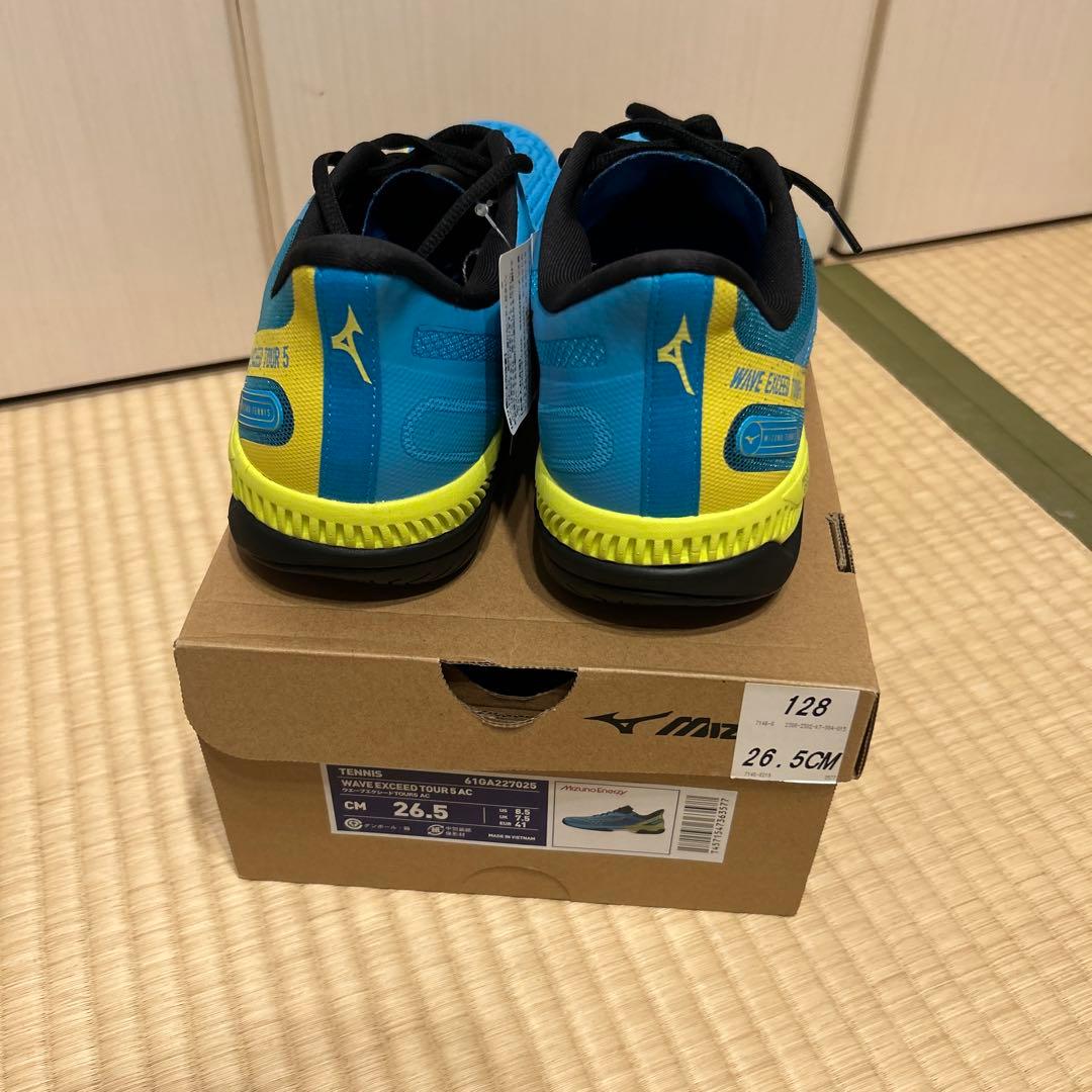 【新品⠀】ミズノ テニスシューズ ウェーブエクシード 26.5cm