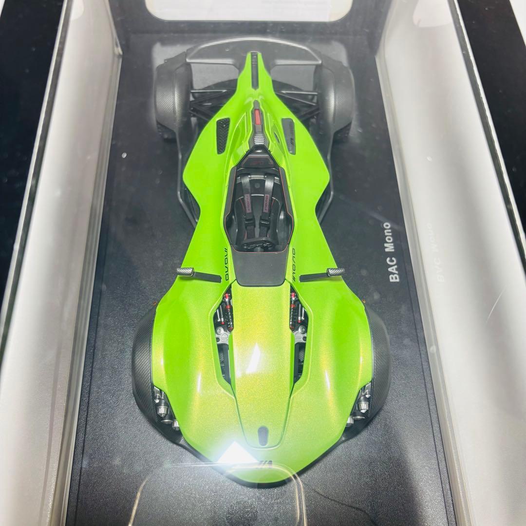 貴重廃盤】AUTOart 1/18 BAC MONO メタリックグリーン 美品 - メルカリ