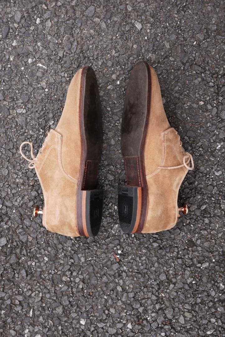 ⭐︎希少モデル⭐︎ Aldenダーティバックス アンラインド プレーントゥ