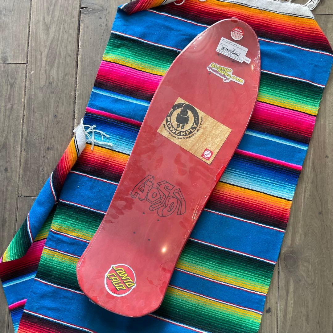 HOSOI スケートボードデッキ サンタクルーズピカソ9.8インチ