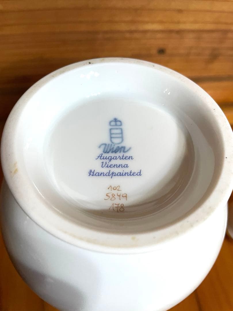 アウガルテン シロノワズリ Handpainted 貴重