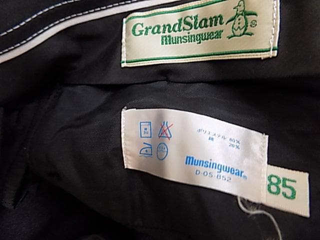 34964　グランドスラム　メンズ　パンツ　黒　Ｗ85