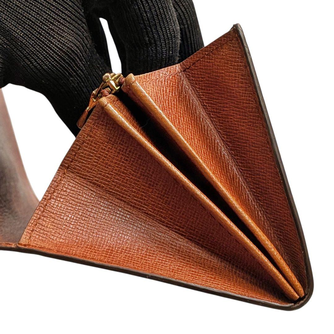 良品 ルイヴィトン モノグラム ポシェット ポルトモネ クレディ 958