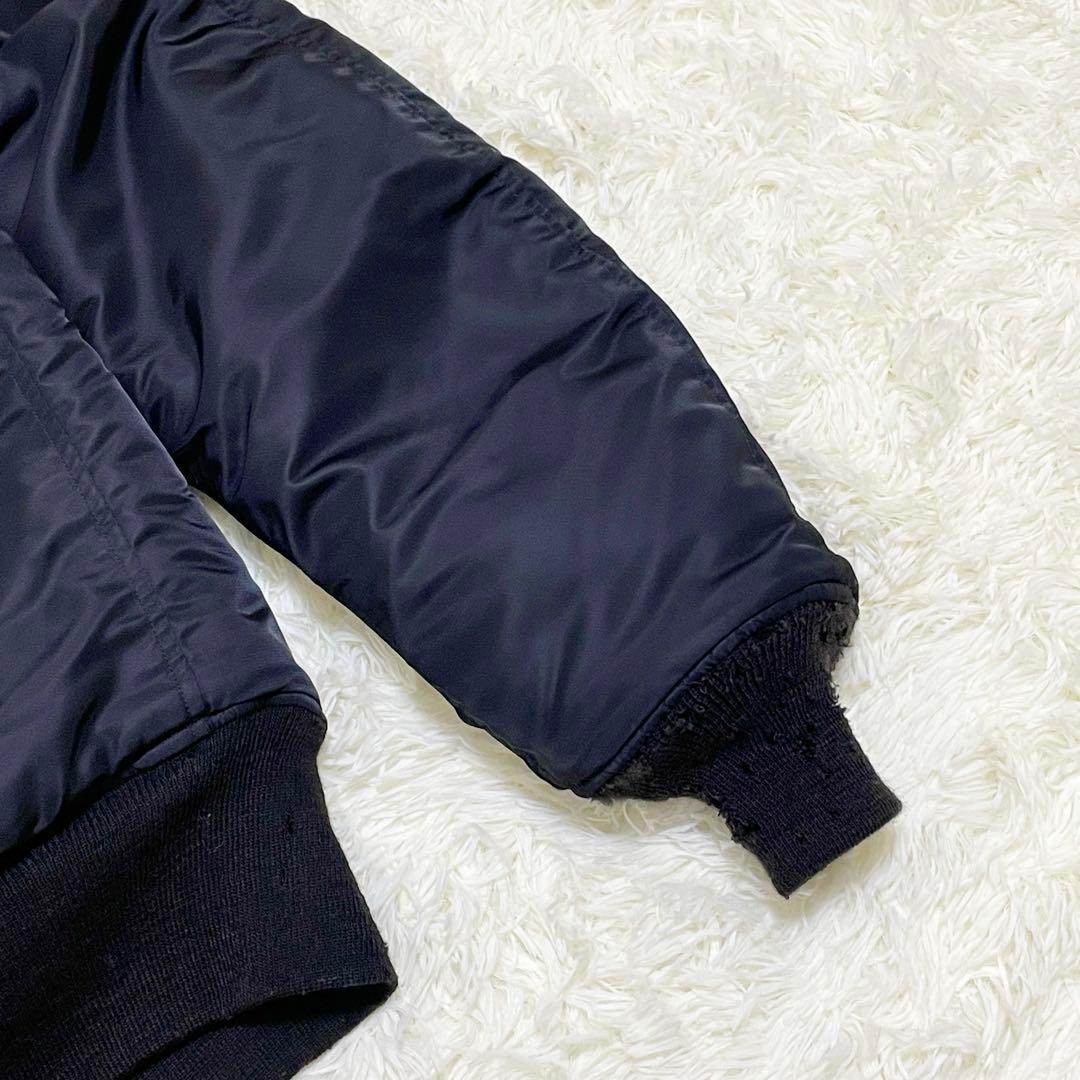 バズリクソンズ ウィリアムギブソン フライトジャケット MA-1 ブラック42