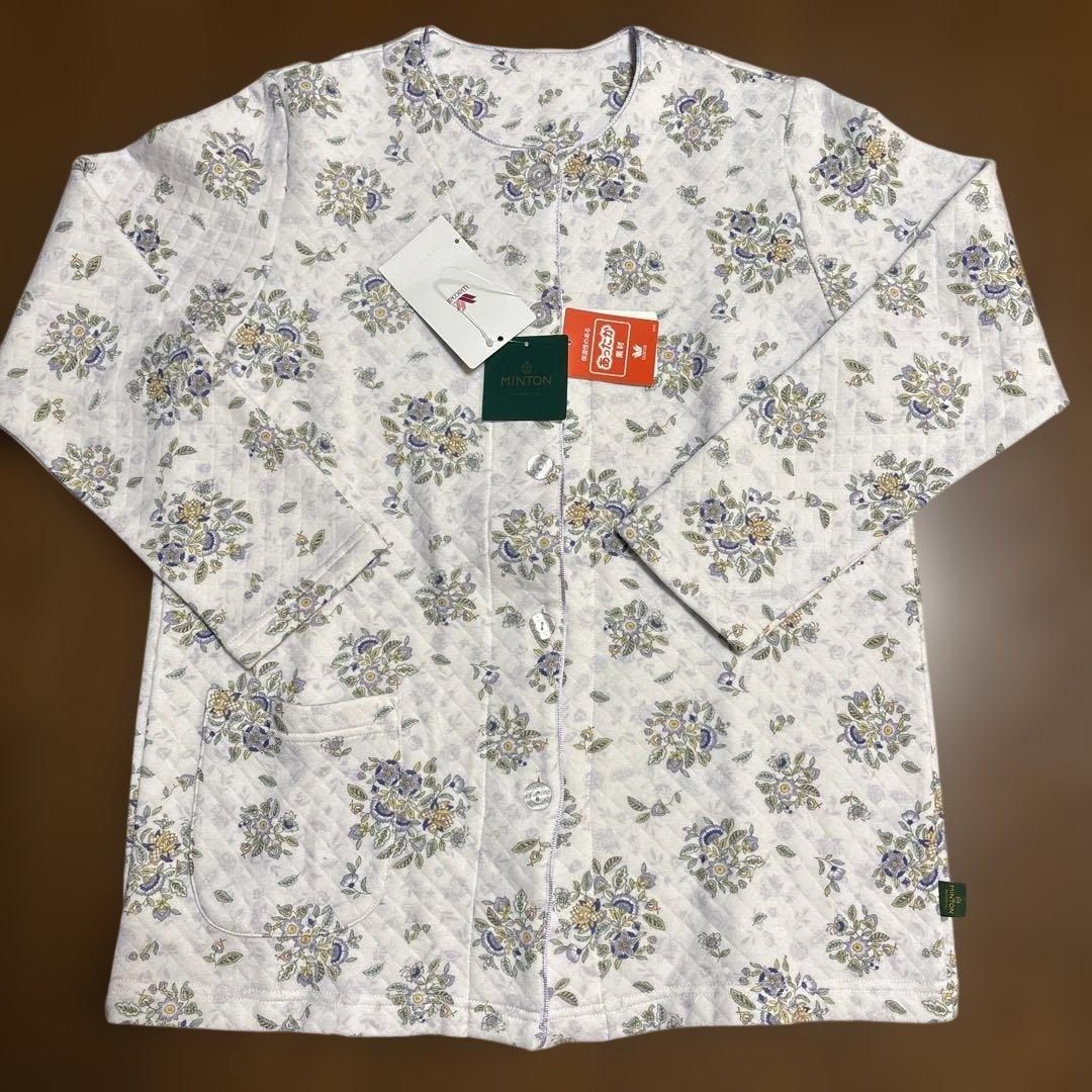 新品タグ付き【ワコール】MINTON 婦人パジャマ 冬物パジャマ Mサイズ