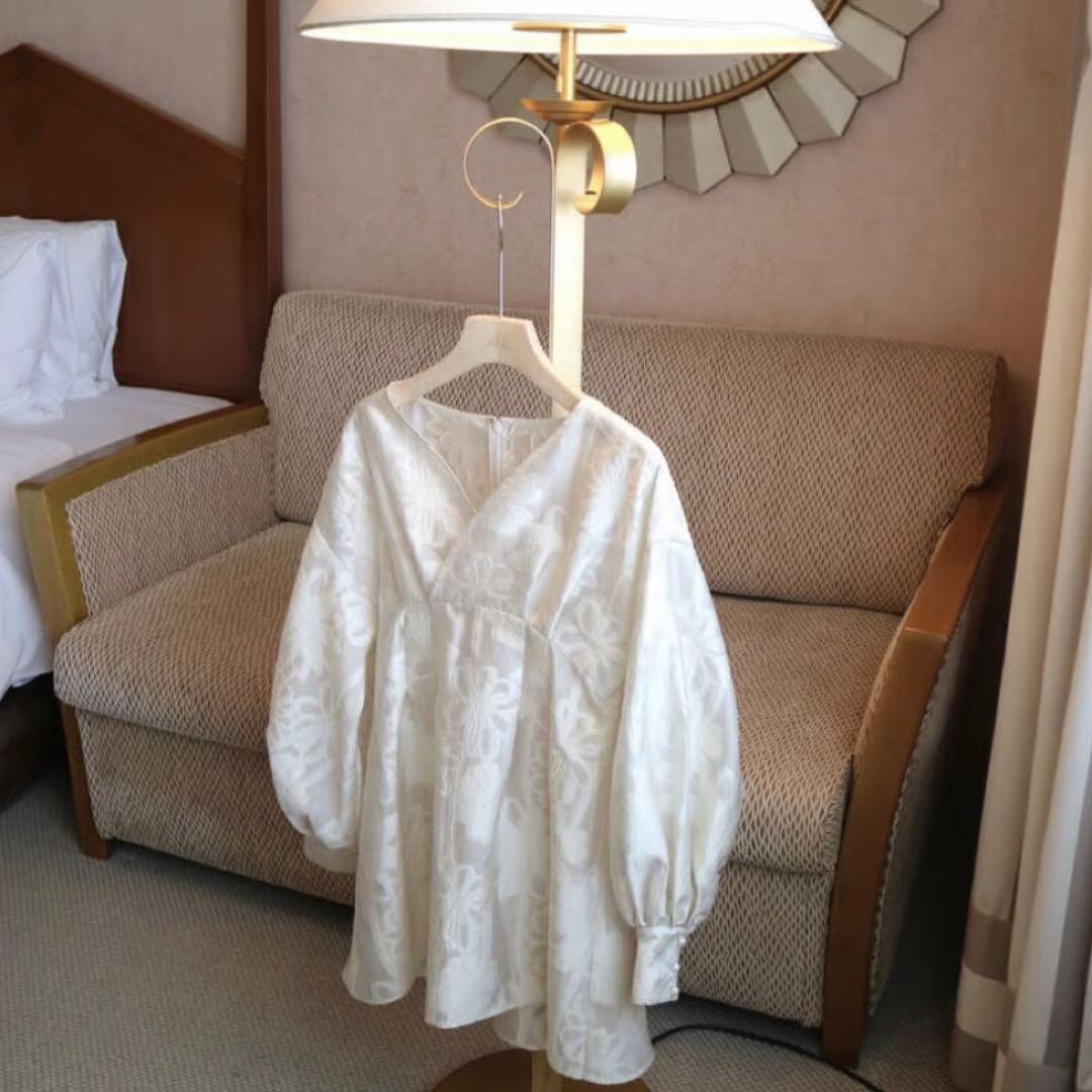 acka ワンピース acka jacquard mini dress（w【エーシーケーエー】