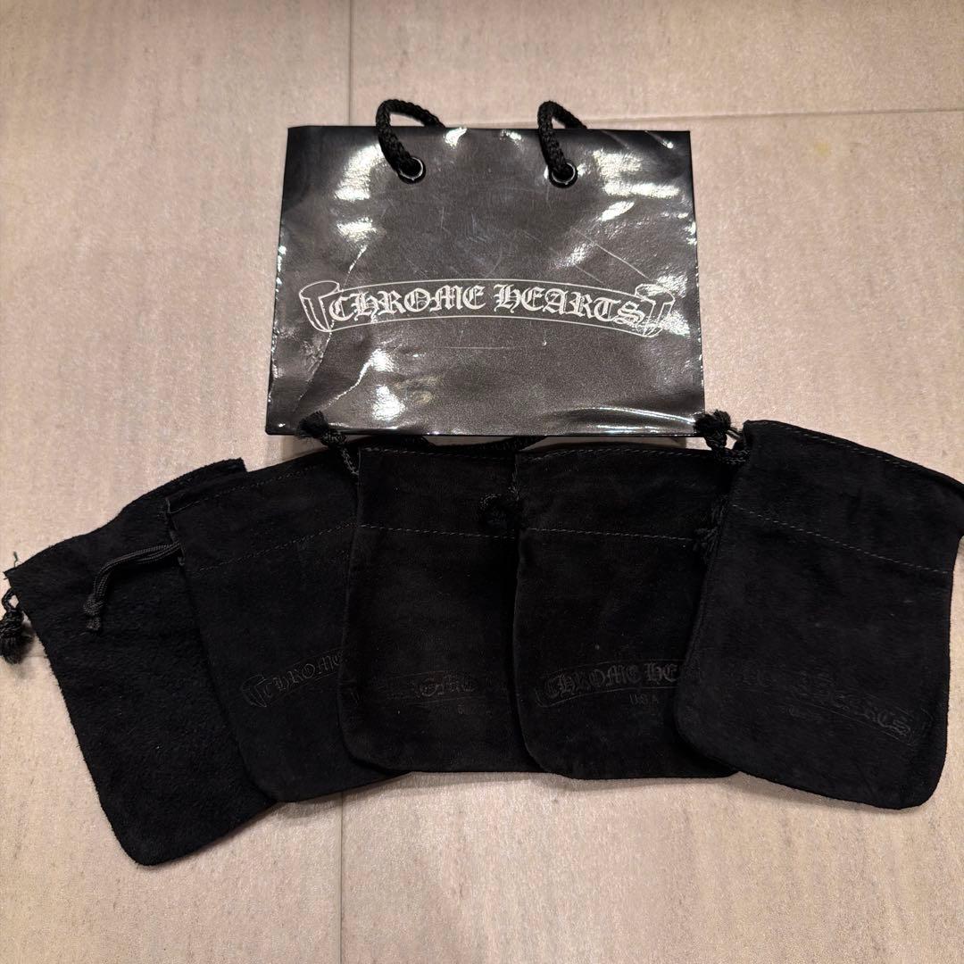 大(9×11) クロムハーツ 革袋 巾着 5枚 - メルカリ