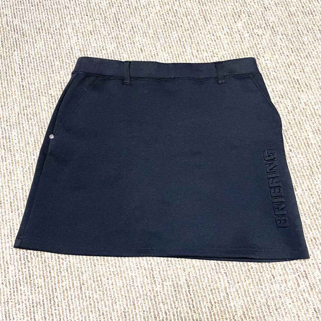 【フォロー割】 美品 ブリーフィングゴルフ WARM 3Dロゴ スカート L