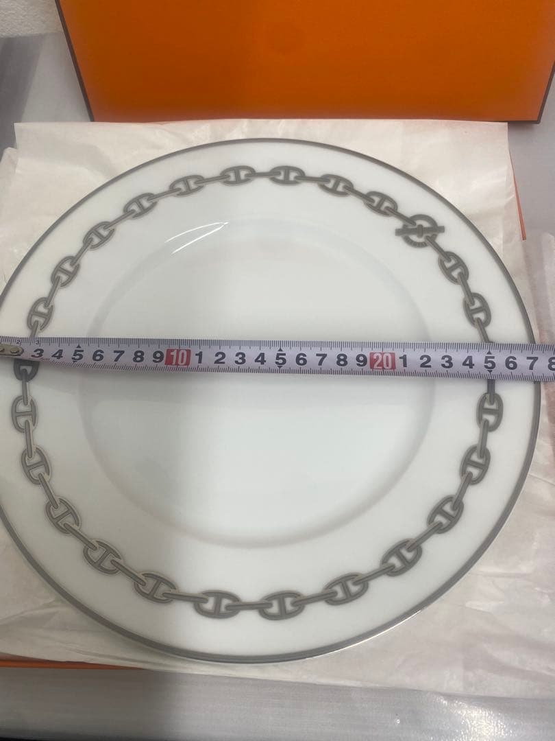 エルメス シェーヌダンクル プレート　27.5cm