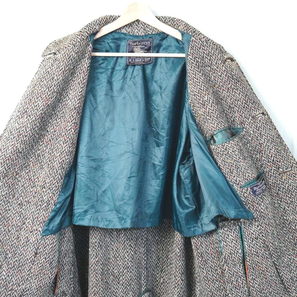 50s60s ビンテージ バーバリー アイリッシュツイード バルマカーン
