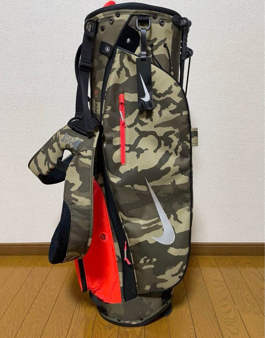 ナイキ ゴルフ NIKE GOLF 迷彩カモ スタンドキャディ バッグ セット