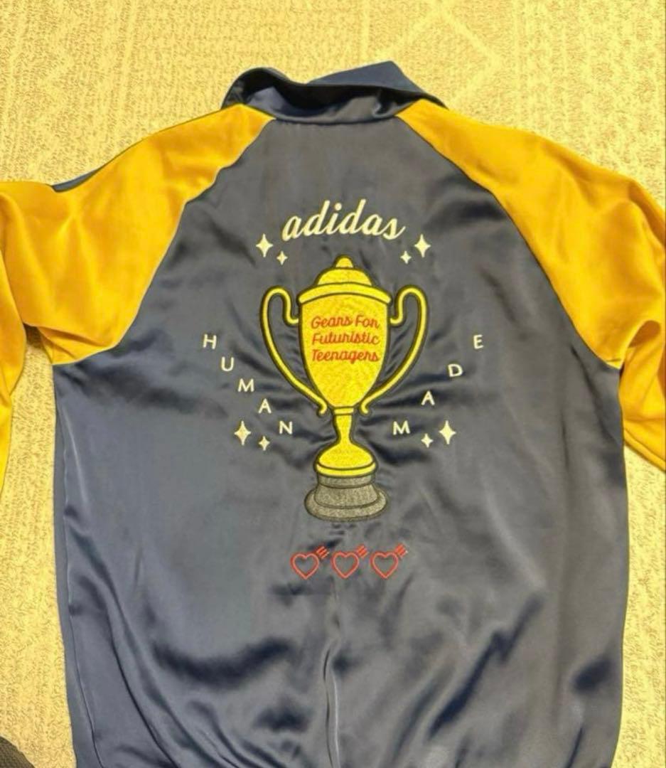 HUMAN MADE ×adidas ネイビー Mサイズ