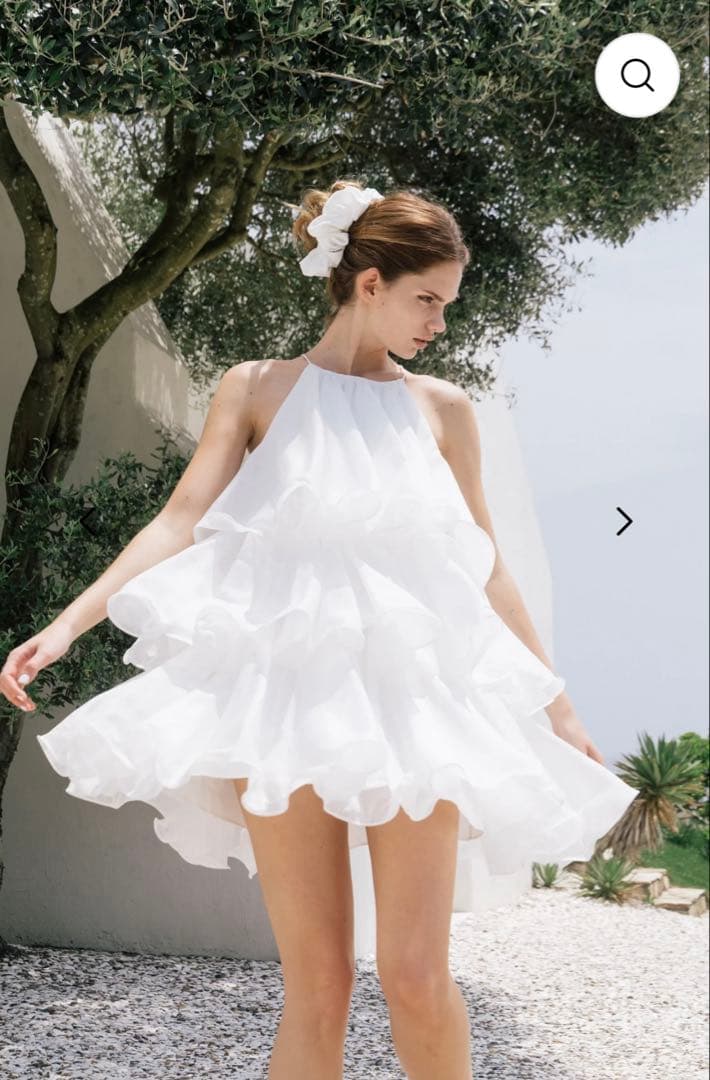 期間限定]THE TOE Hesiod Frills Dress