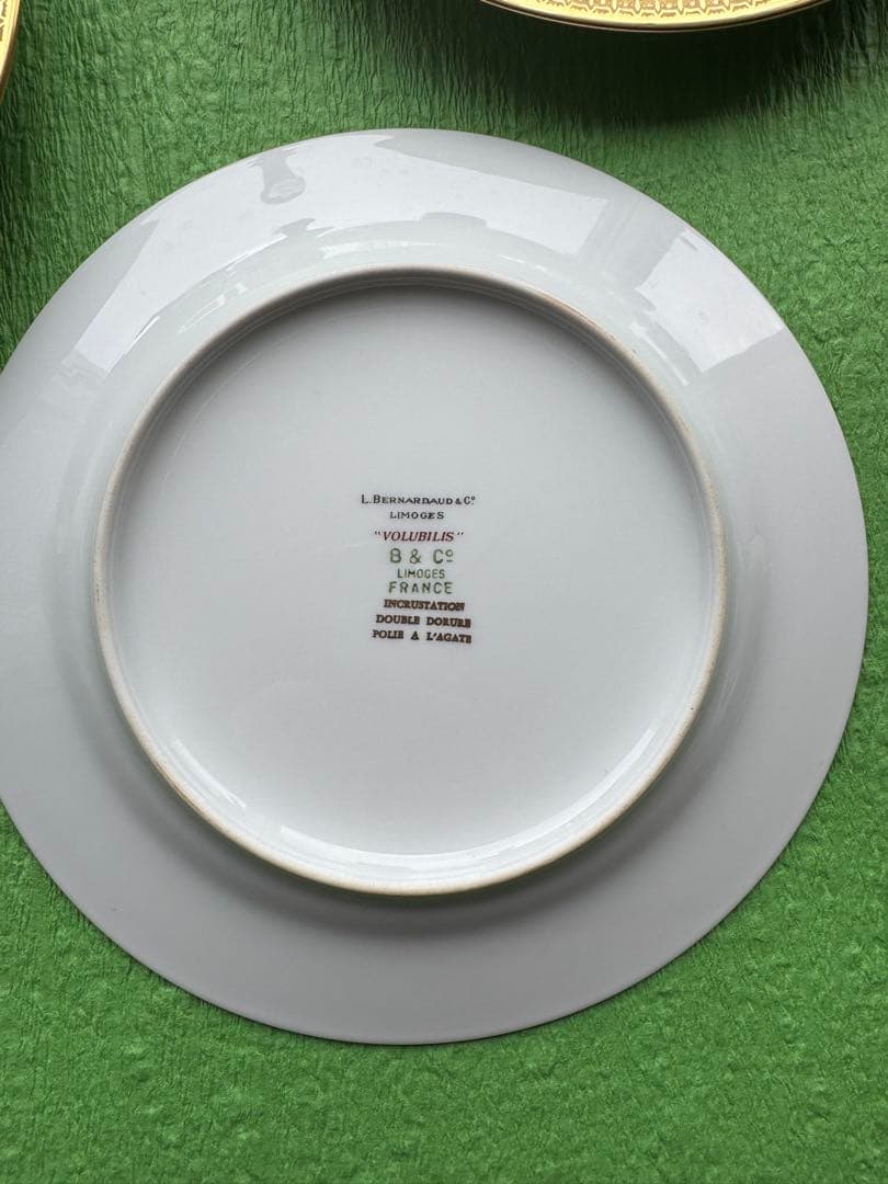 ベルナルド　ヴォルビリス　プレート　３枚セット　21.2cm