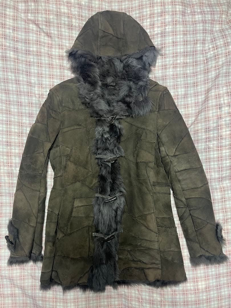 トルネードマート 羊革ダッフルコートLL 新品+おまけ 総額10万円オーバー