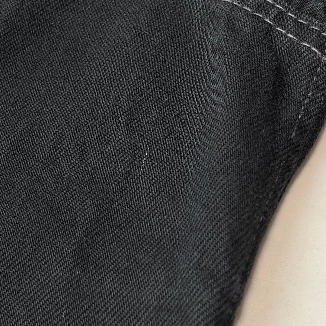 90s Euro Levi's 70503 02 ブラック デニムジャケット L