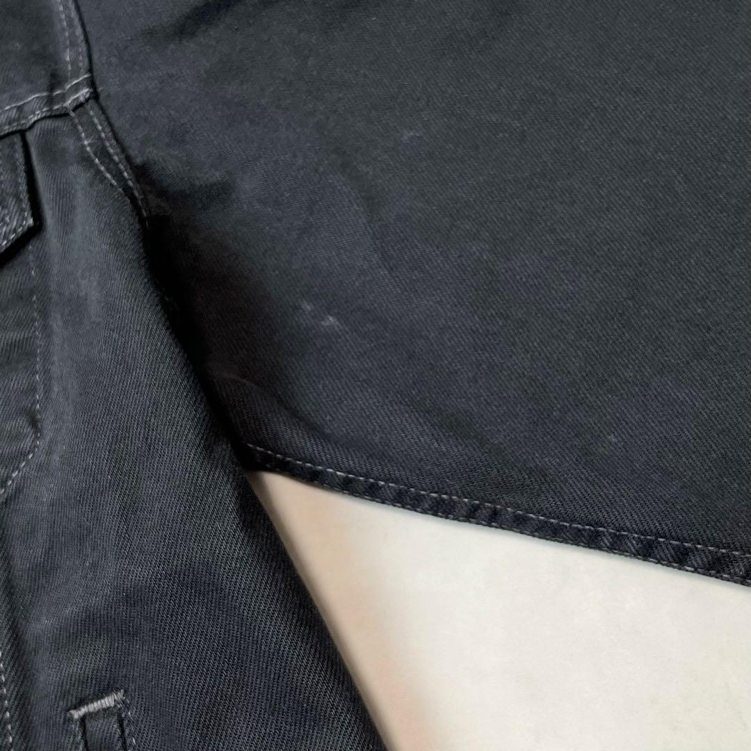 90s Euro Levi's 70503 02 ブラック デニムジャケット L