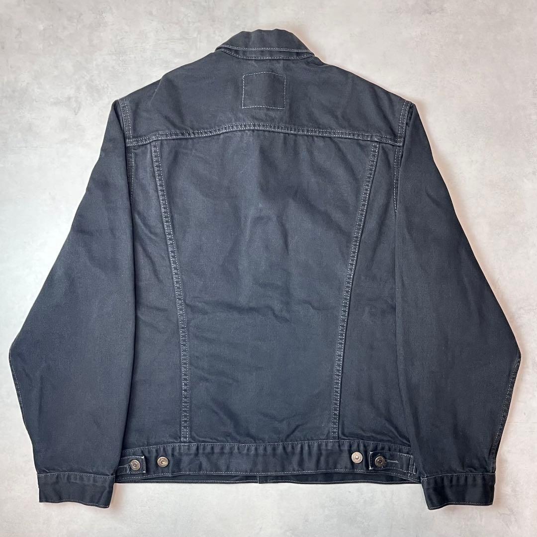 90s Euro Levi's 70503 02 ブラック デニムジャケット L