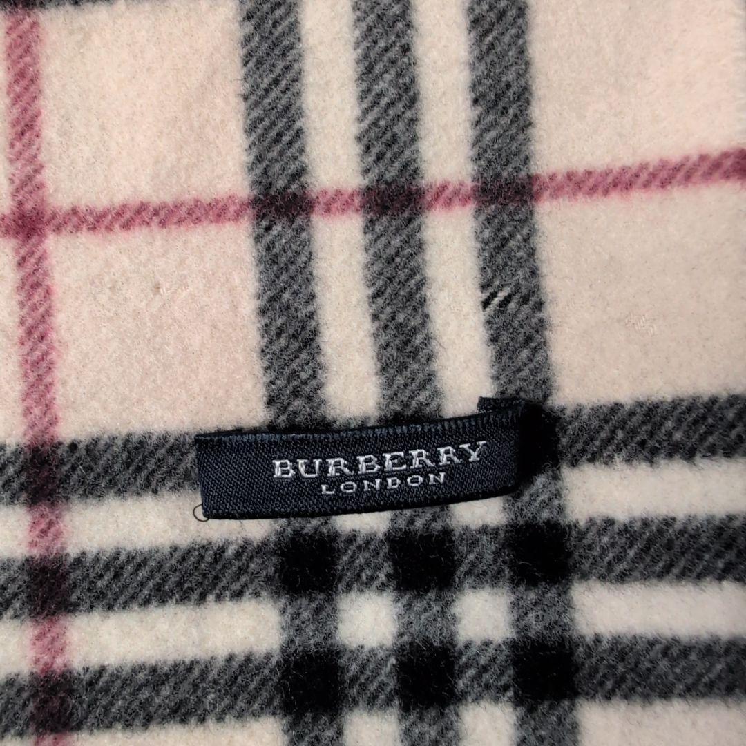 BURBERRY LONDON バーバリー ノバチェック 大判マフラー ストール