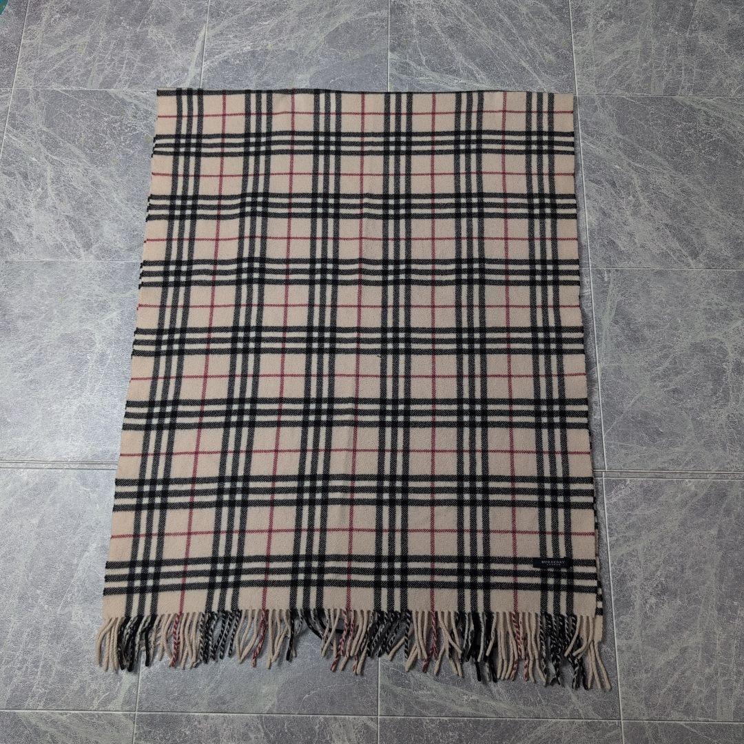 BURBERRY LONDON バーバリー ノバチェック 大判マフラー ストール