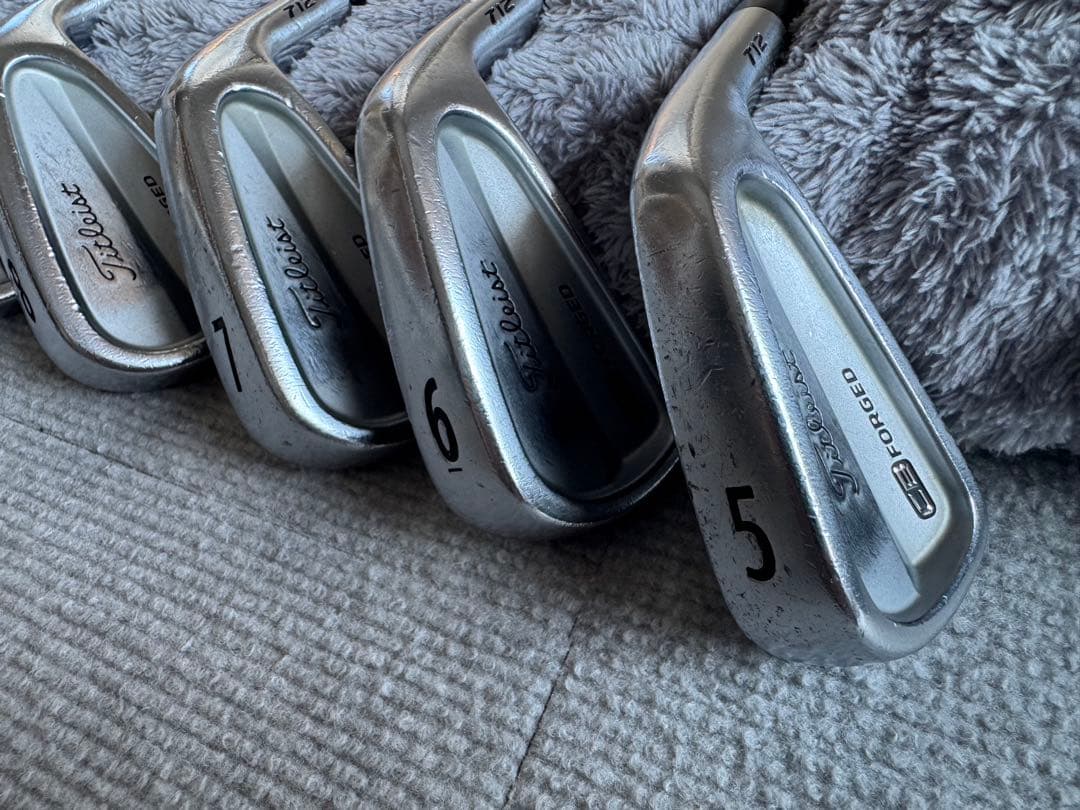 Titleist CB712 アイアン 6本セット ＃5〜9，PW 名器 Titleist