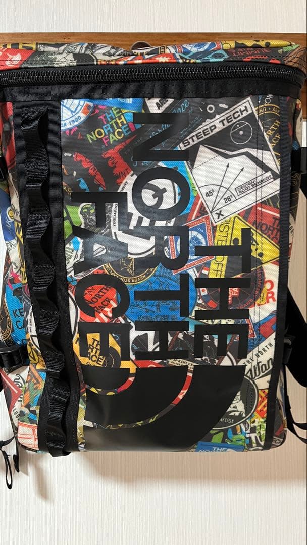 【極美品・廃盤】THE NORTH FACE ステッカープリントヒューズボックス