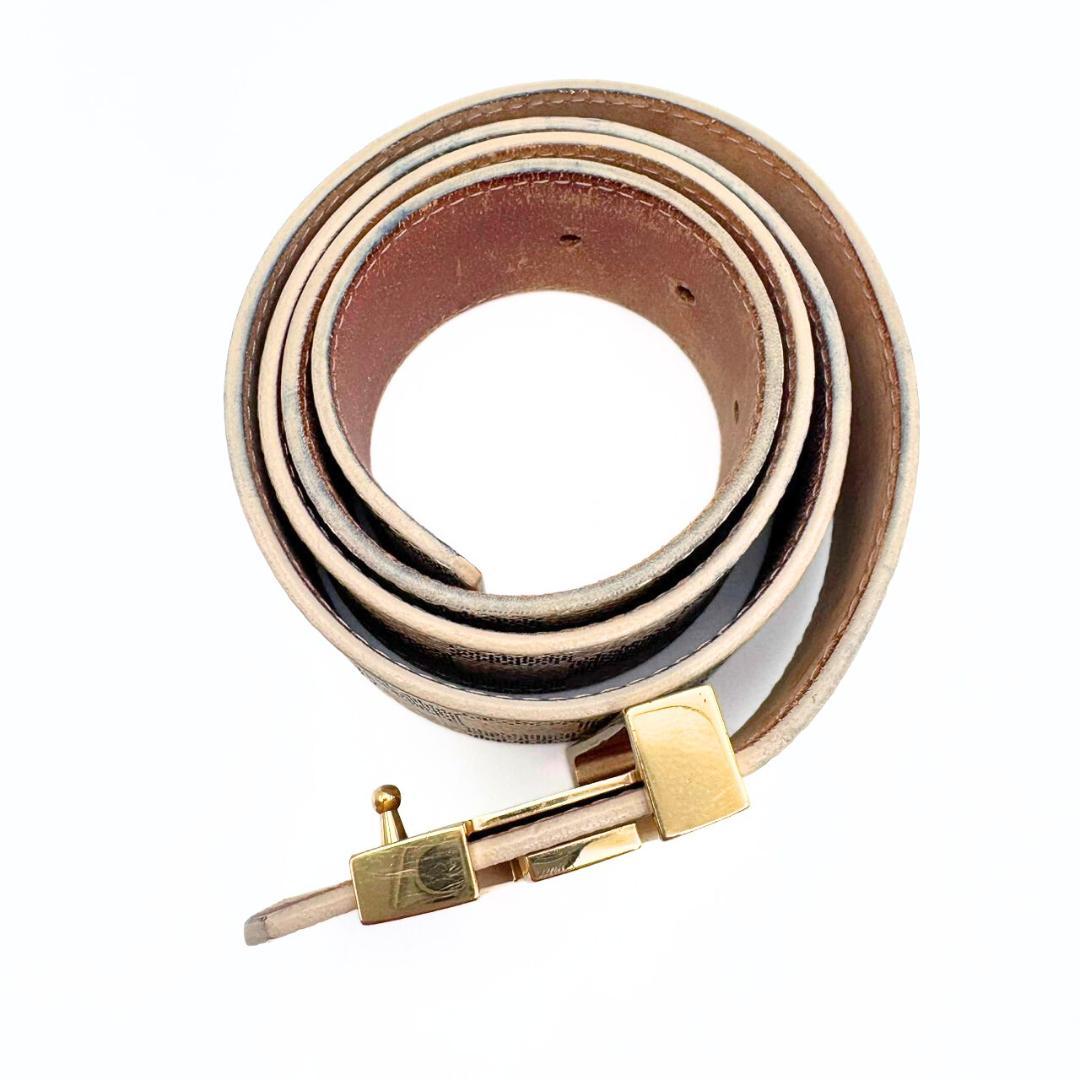 専用 ルイヴィトン サンチュール LVイニシャル ベルト アズール M9609