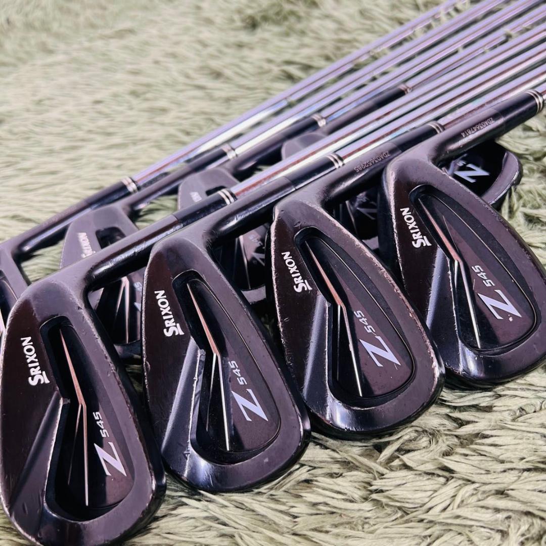 スリクソン Z545 ブラック アイアン9本セット メンズゴルフ 初心者 限定品