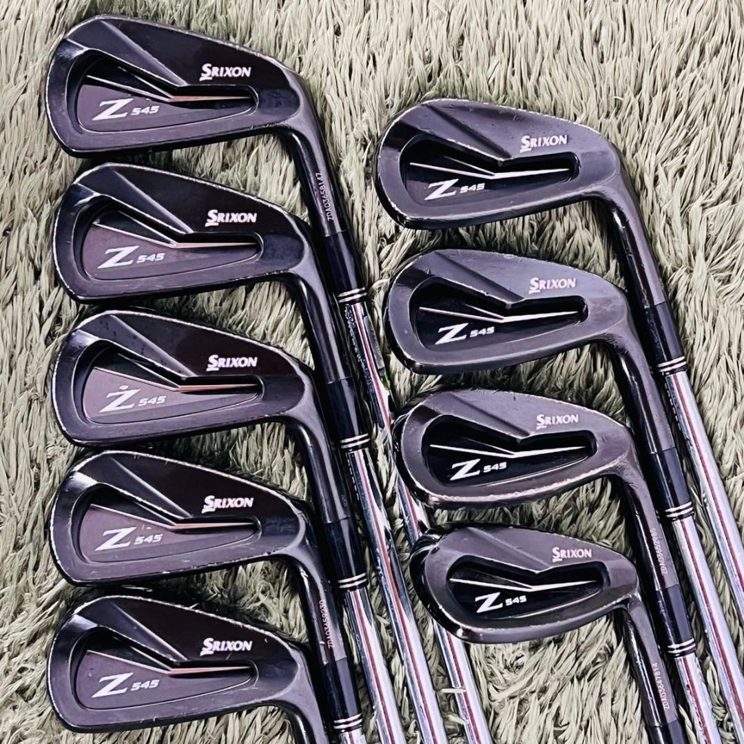 スリクソン Z545 ブラック アイアン9本セット メンズゴルフ 初心者 限定品
