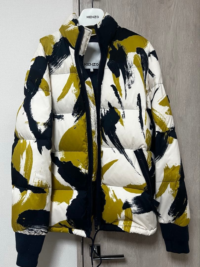 美品】KENZO ケンゾー ダウンジャケット Brushed Camo - メルカリ