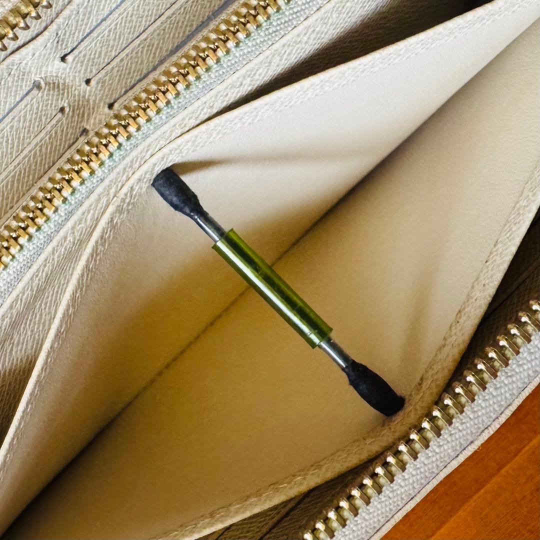 LOUIS VUITTON ダミエ アズール ジッピーウォレット 長財布 美品