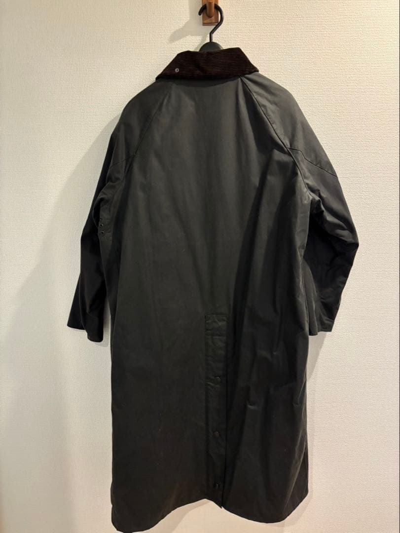 【未使用美品】Barbour OS WAX BURGHLEY 36 セージ