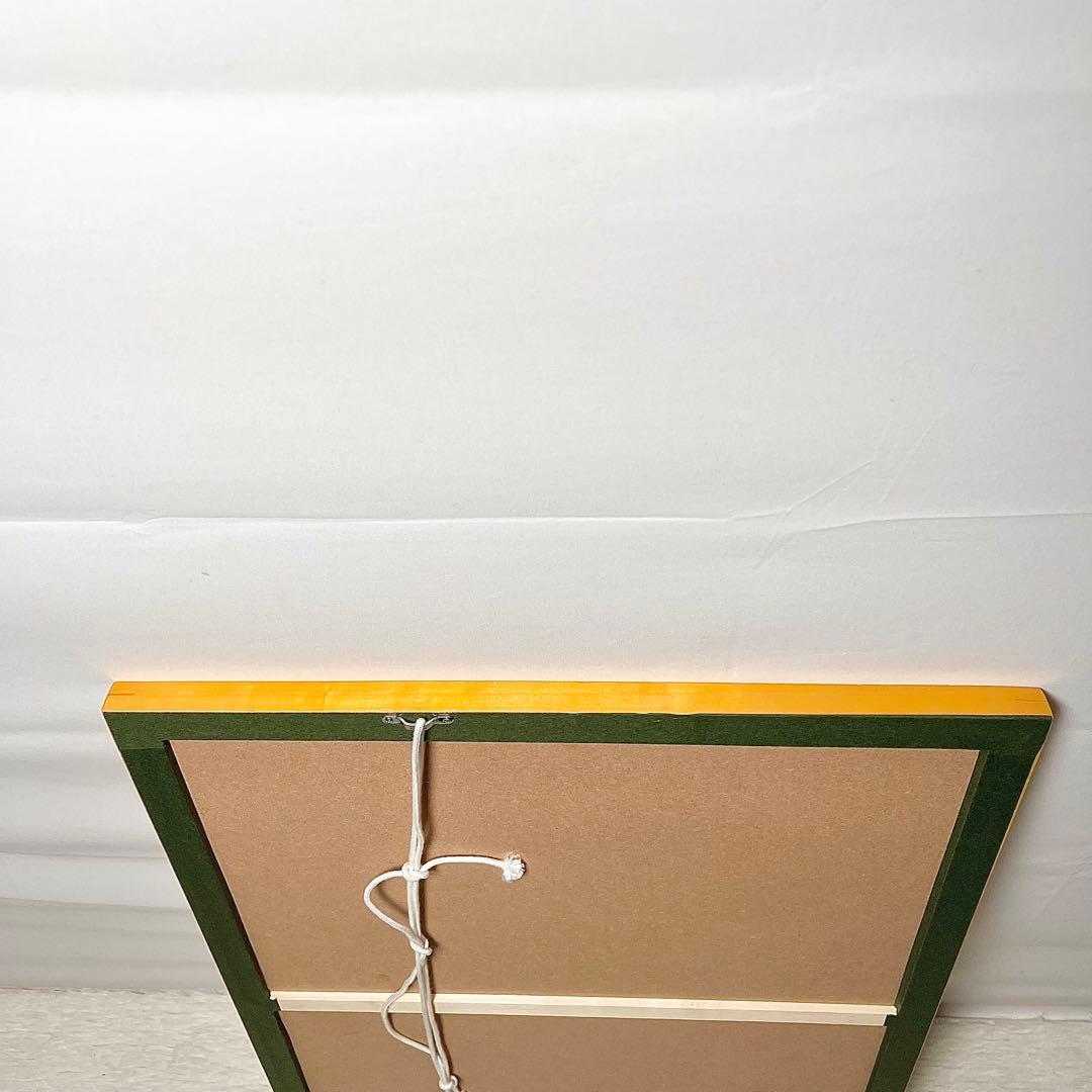 【希少 真作】藤田不美夫 木版画 灯台と海 落款入り 額装済 93/150