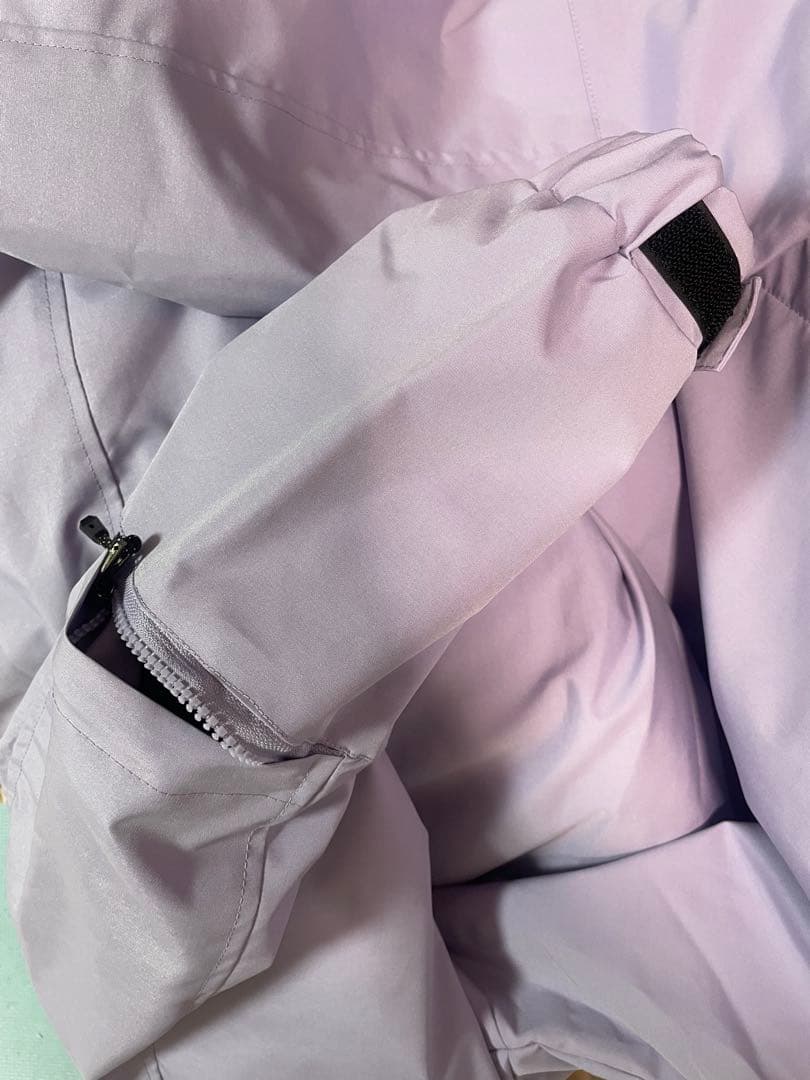 スノーボードウェア 上下セット レディース スキーウェア　パープル