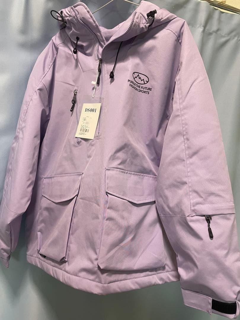 スノーボードウェア 上下セット レディース スキーウェア　パープル