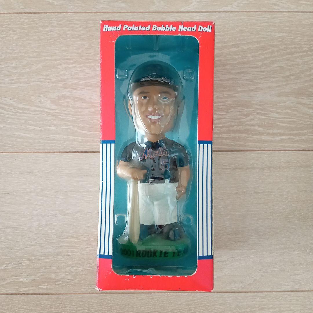 新庄剛志　ボブルヘッドフィギュア　メッツ　ルーキーイヤー